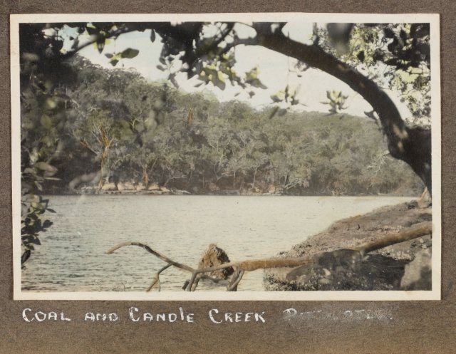 Coal and Candle Creek, Cowan Waters. Courtesy Mitchell Library